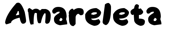 Шрифт Amareleta