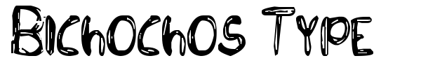 Шрифт Bichochos Type