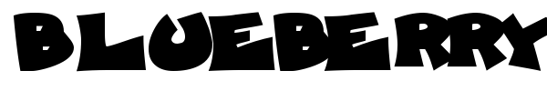Шрифт Blueberry Foxhound