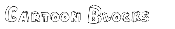 Шрифт Cartoon Blocks