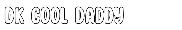 Шрифт DK Cool Daddy