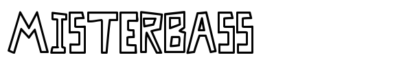Шрифт MisterBass