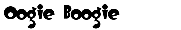 Шрифт Oogie Boogie