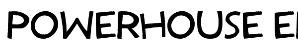 Шрифт Powerhouse Era