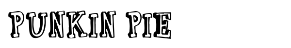 Шрифт Punkin Pie