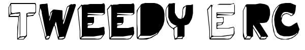Шрифт Tweedy Erc 01