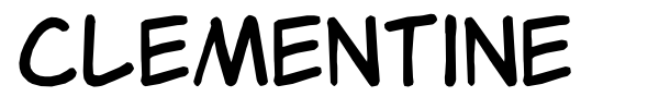 Шрифт Clementine