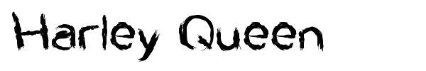 Шрифт Harley Queen