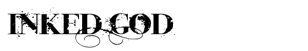 Шрифт Inked God