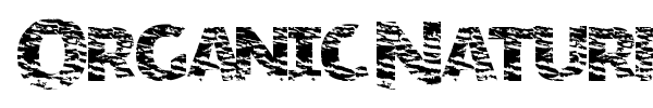 Шрифт Organic Nature