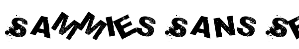 Шрифт Sammies Sans Serif
