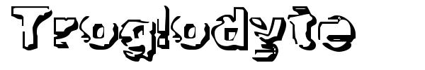 Шрифт Troglodyte