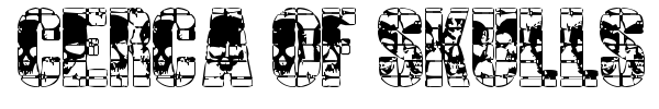 Шрифт Cerca Of Skulls