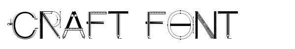 Шрифт Craft Font