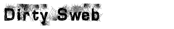 Шрифт Dirty Sweb