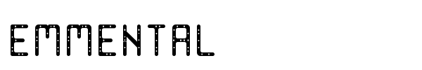 Шрифт Emmental