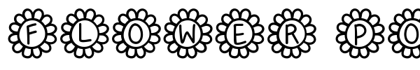 Шрифт Flower Power