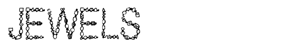 Шрифт Jewels