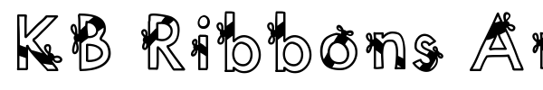 Шрифт KB Ribbons And Bows