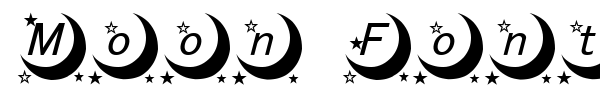 Шрифт Moon Font