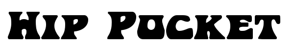 Hip Pocket font preview