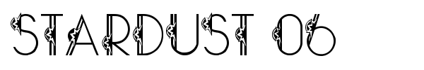 Шрифт Stardust 06