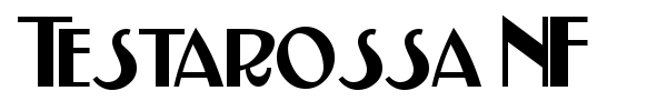 Шрифт Testarossa NF