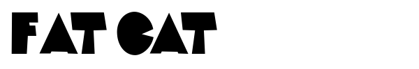 Шрифт Fat Cat