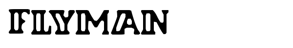 Шрифт Flyman