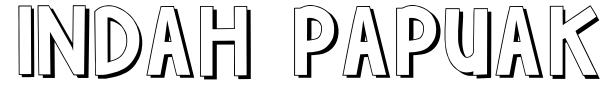 Шрифт Indah Papuaku