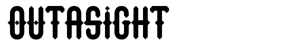 Шрифт Outasight