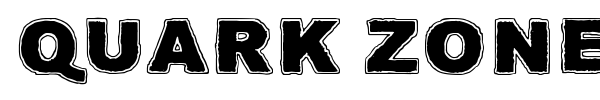 Шрифт Quark Zone