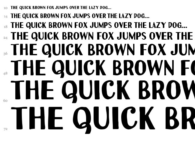 Uchiyama font waterfall