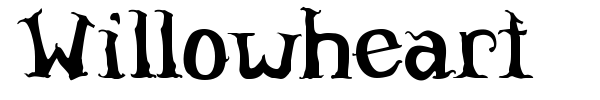 Шрифт Willowheart