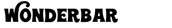 Шрифт Wonderbar