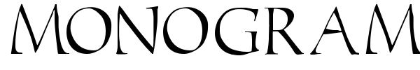 Шрифт Monograms Toolbox