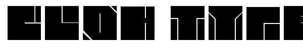 Шрифт Blok Typeface