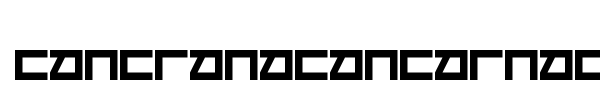 Шрифт Cancranacancarnaca