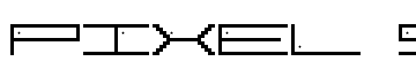 Шрифт Pixel Star