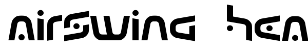 Шрифт Airswing  Headline