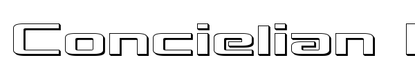 Concielian Break font preview