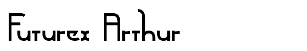 Шрифт Futurex Arthur