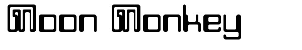 Шрифт Moon Monkey