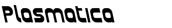 Шрифт Plasmatica