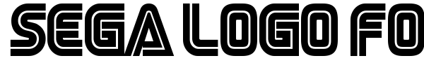 Шрифт Sega Logo Font