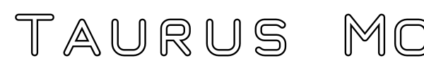 Шрифт Taurus Mono