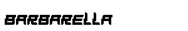 Шрифт Barbarella