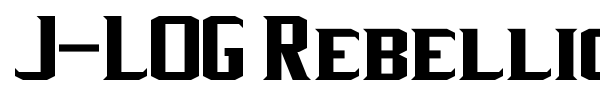 Шрифт J-LOG Rebellion Serif