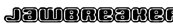 Шрифт Jawbreaker