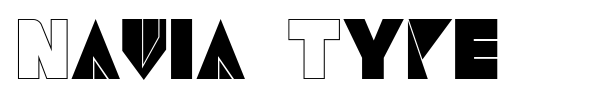 Шрифт Navia Type